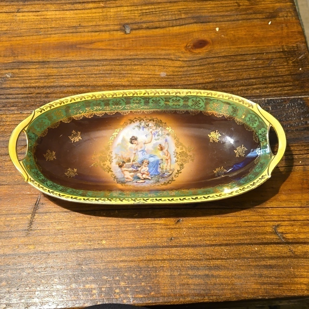 Bavarian Cico Oblong Porcelain Serving Bowl